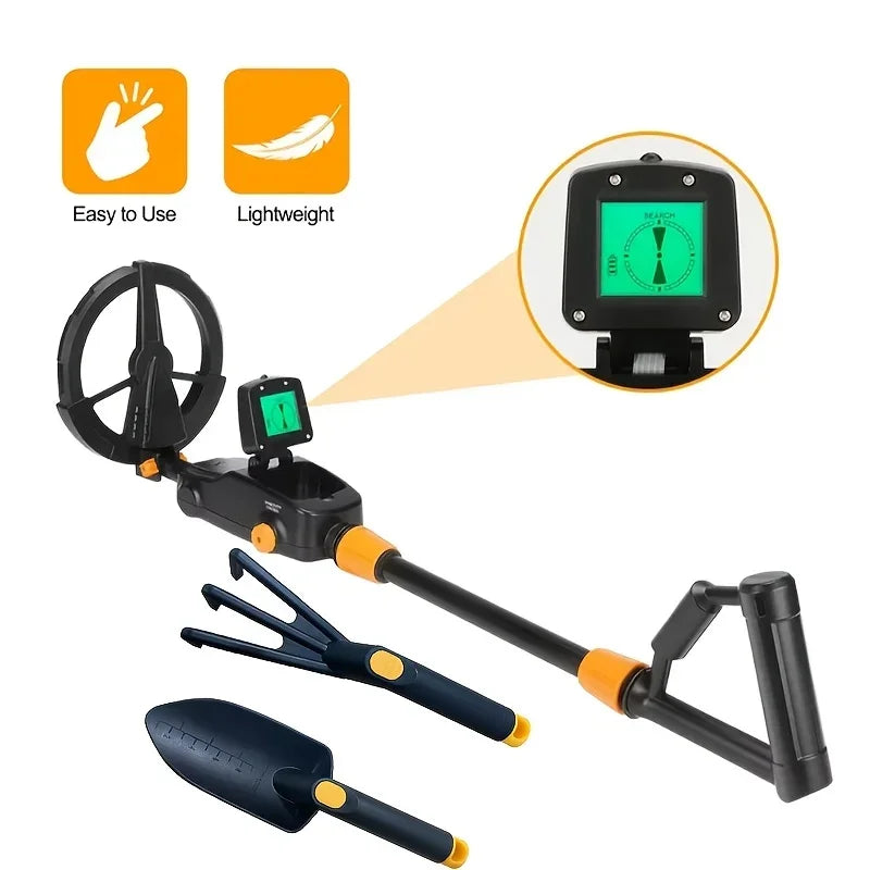 Metal detector package contents and accessories