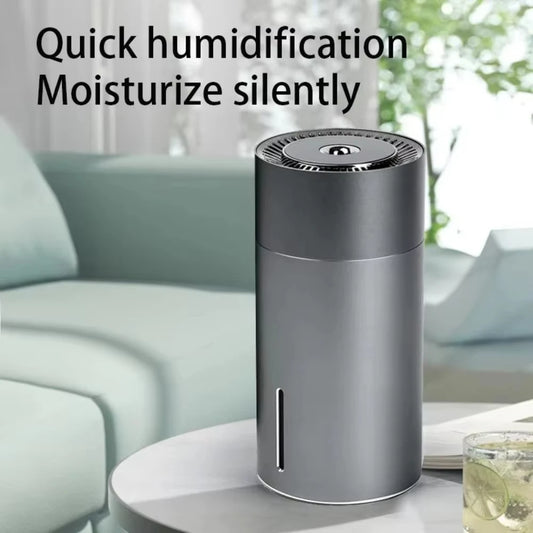 USB humidifier aroma diffuser compact mist maker LED light car home