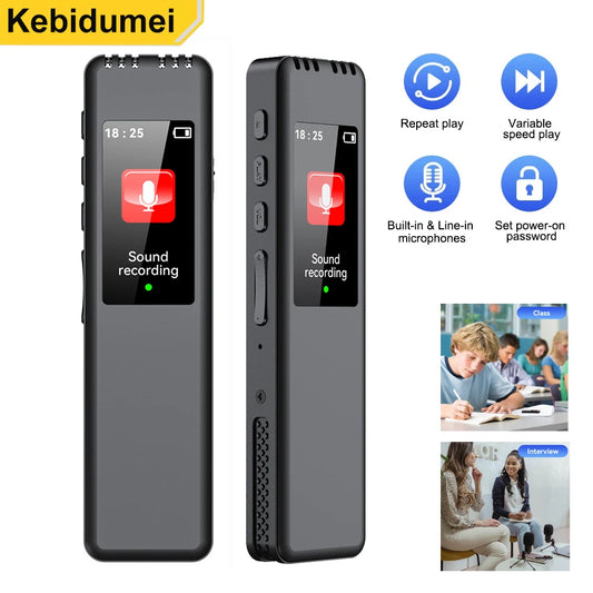 Digital voice recorder pen 1536Kbps MP3 player audio