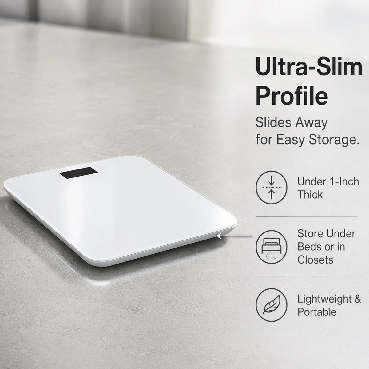 Digital weight scale, high-precision bathroom scale, digital display function, weight scale, bathroom scale, body scale Digispots