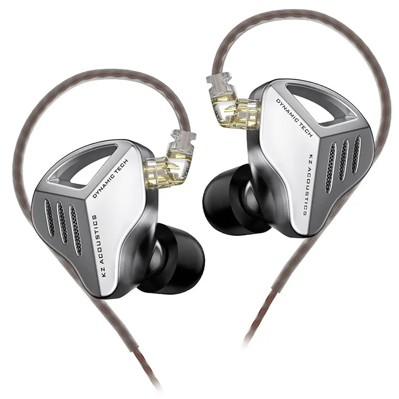 KZ ZVX Earphones Dynamic HIFI Bass Earbuds In Ear Monitor Headphones Sport Noise Cancelling Headset Digispots
