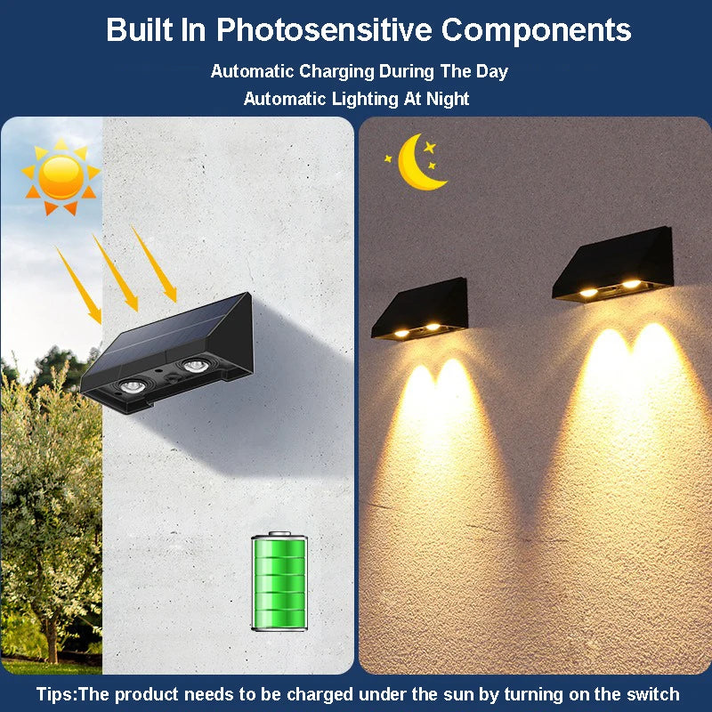 Garden atmosphere light waterproof IP44 rating detail