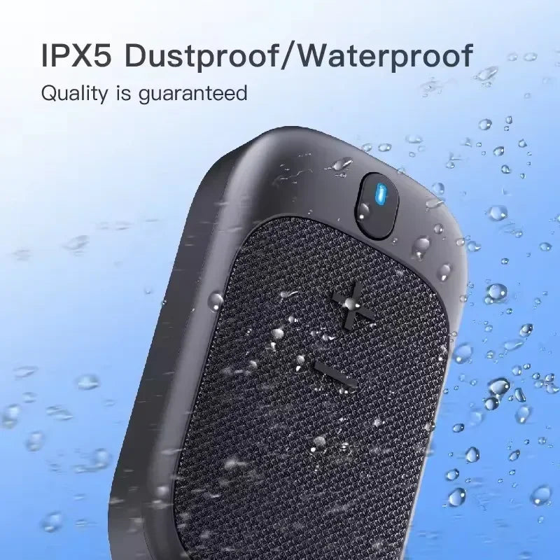 Mini Clip Bluetooth Speaker – Magnetic Mount, Waterproof & Built-in Mic for Outdoor Sports Digispots
