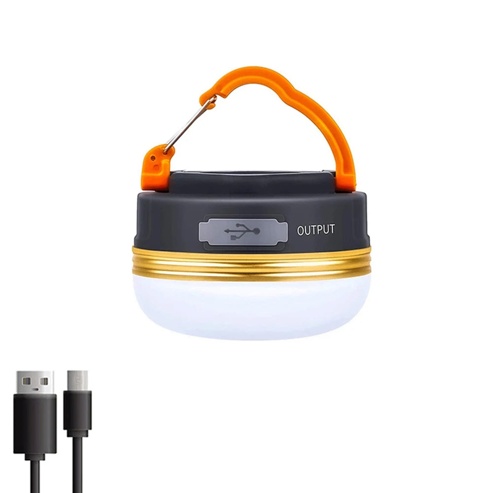 LED camping lantern waterproof outdoor use detail
