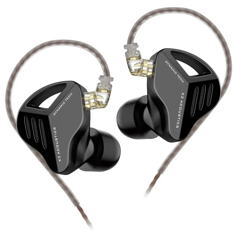 KZ ZVX Earphones Dynamic HIFI Bass Earbuds In Ear Monitor Headphones Sport Noise Cancelling Headset Digispots