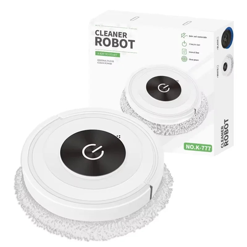 5-in-1 robot vacuum water tank and mop pad detail