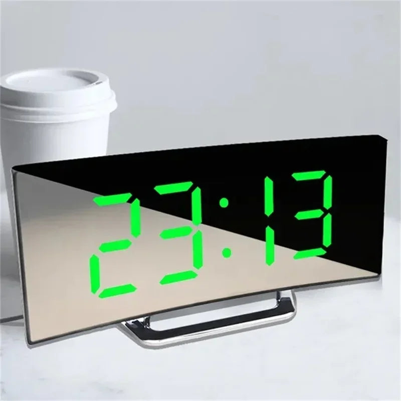 LED desk clock package contents and instructions