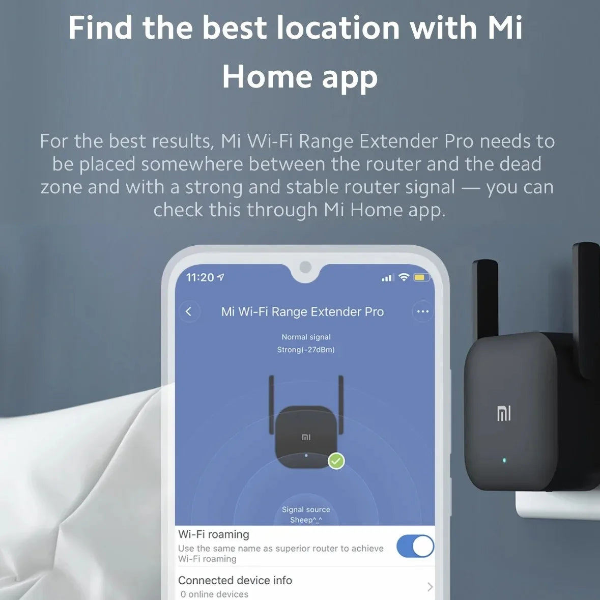 WiFi Signal Booster – 300Mbps Range Extender & Repeater Digispots