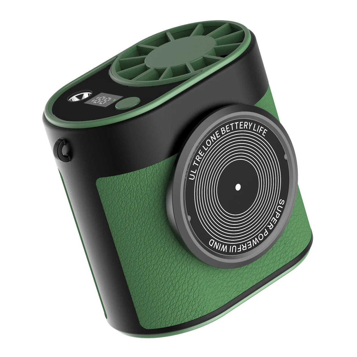 Portable Hiking Waist Fan – 5-Speed Adjustable, USB Rechargeable & Clip-On Digispots
