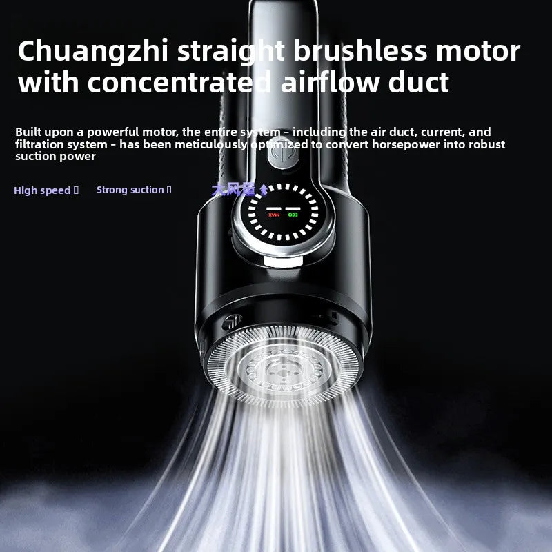 Portable 17000Pa Handheld Vacuum Cleaner – High Suction for Car & Home Digispots