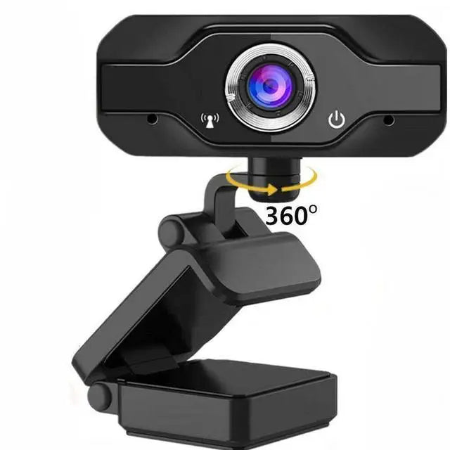 HD webcam package contents stand and USB cable