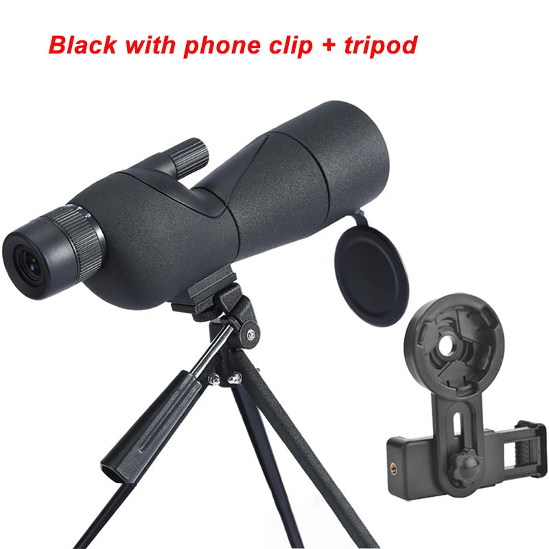 25-75x60 ED HD Monocular Telescope – BAK4 Prism, Waterproof & Fog-Proof Digispots