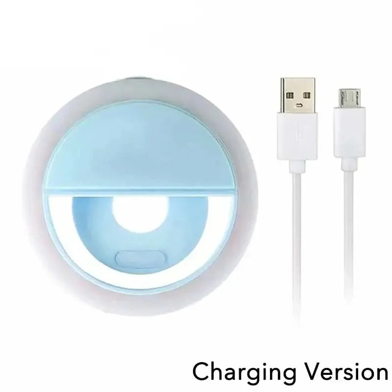 LED selfie light compact size comparison