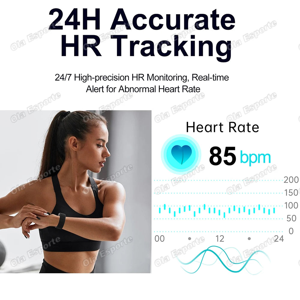 No-Screen Fitness Tracker Bracelet – Heart Rate, Sleep Monitor & Pedometer, Waterproof Digispots