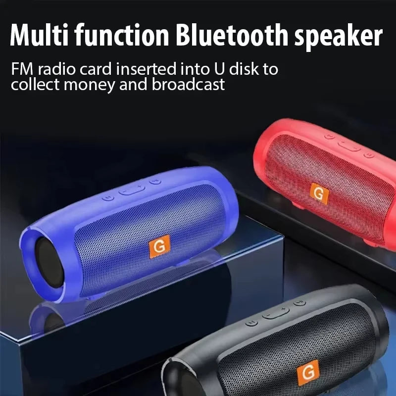 Lenovo Bluetooth Speaker – Dual Stereo Sound, Subwoofer, TF Card & FM Radio Digispots