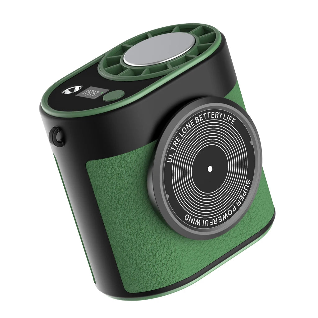 Portable Hiking Waist Fan – 5-Speed Adjustable, USB Rechargeable & Clip-On Digispots