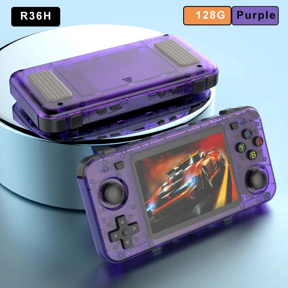 R36H Retro Handheld Console – Open-Source Linux, 3.5" IPS Screen & Classic Games Digispots