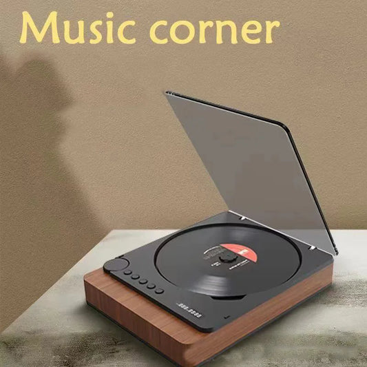Bluetooth 5.1 Hi-Fi CD Player – USB Playback, MP3/WMA/WAV/AAC Home Music System Digispots