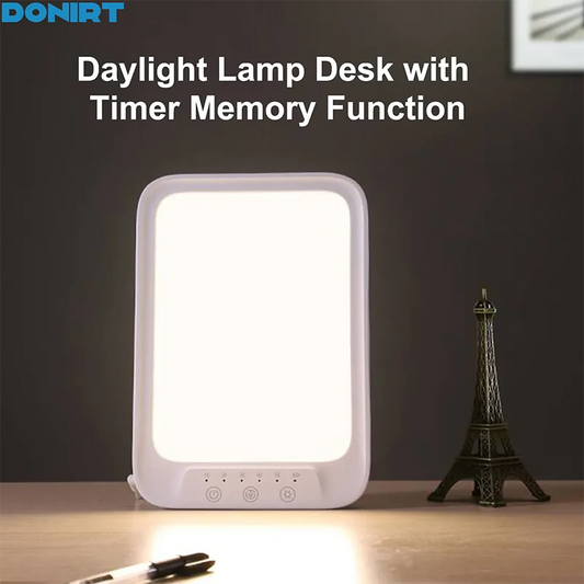 LED Daylight Therapy Lamp – 20,000 Lux, 3 Light Colours & 5 Brightness Levels Digispots