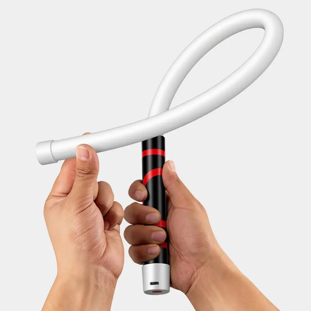 Flexible flashlight compact size for toolbox storage