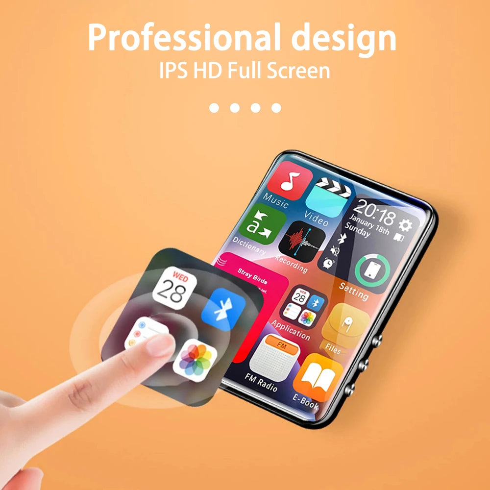 MP3 player e-book and video playback support