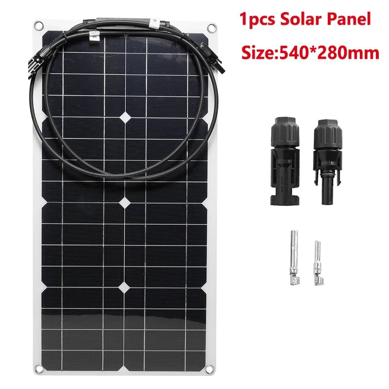 Flexible Solar Panel Charger – 18V, Foldable Design for Camping & RV Digispots