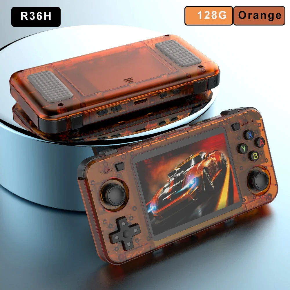 R36H Retro Handheld Console – Open-Source Linux, 3.5" IPS Screen & Classic Games Digispots