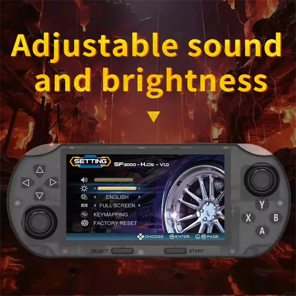 COOL DIER Retro Handheld Game Console – 4.5" IPS Screen, Linux System & 3000mAh Battery Digispots