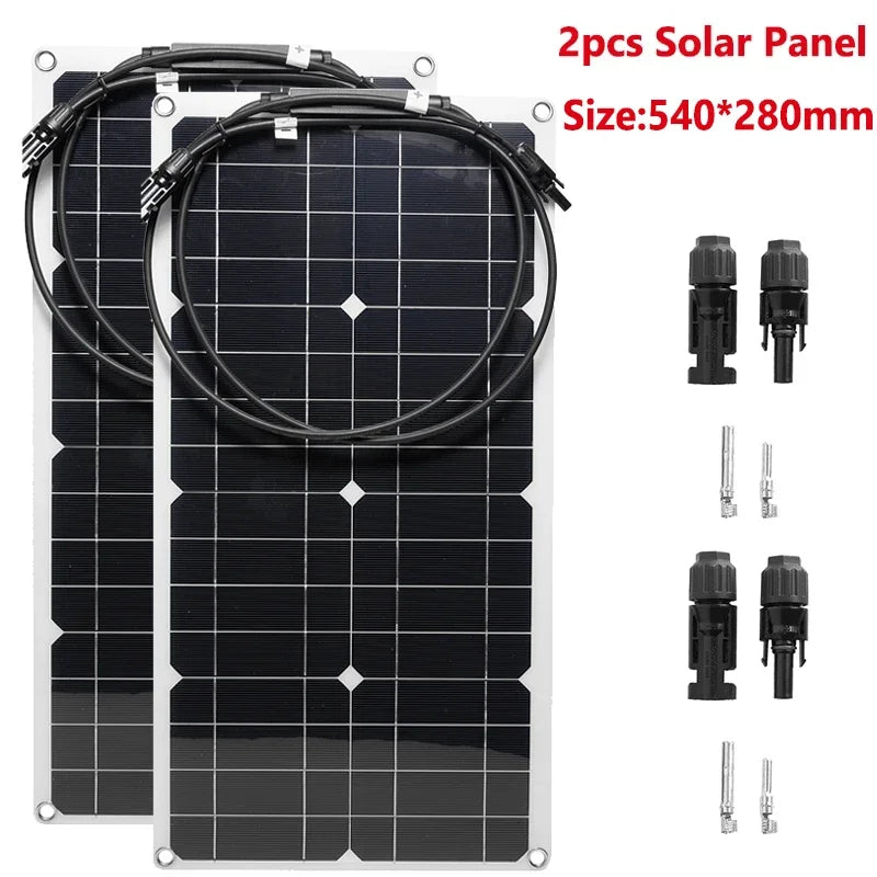 Flexible Solar Panel Charger – 18V, Foldable Design for Camping & RV Digispots